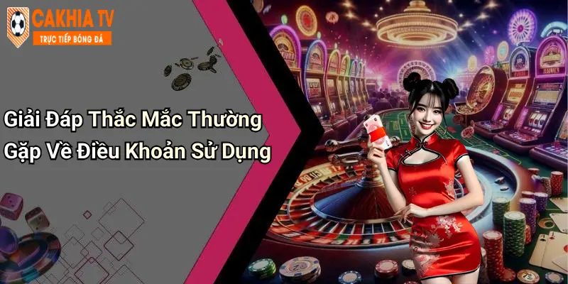 Giải Đáp Thắc Mắc Thường Gặp Về Điều Khoản Sử Dụng