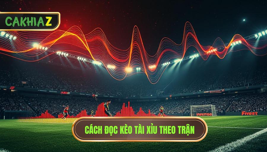 Cách đọc kèo tài xỉu theo trận