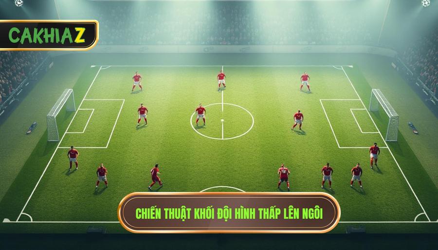 Chiến thuật khối đội hình thấp lên ngôi