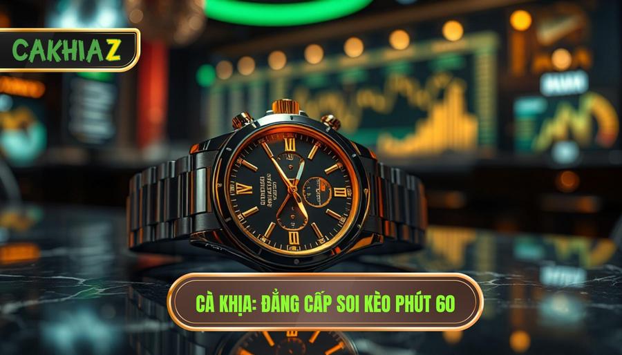 Tại sao phút 60 là thời điểm đẹp để vào kèo bóng đá? - CÀ KHỊA