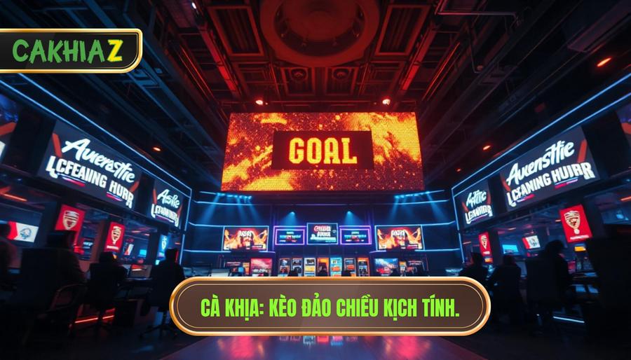 Kèo bắt đầu đảo chiều sau bàn thắng - Bí quyết soi kèo từ CÀ KHỊA